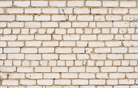 old white brick wallの写真素材