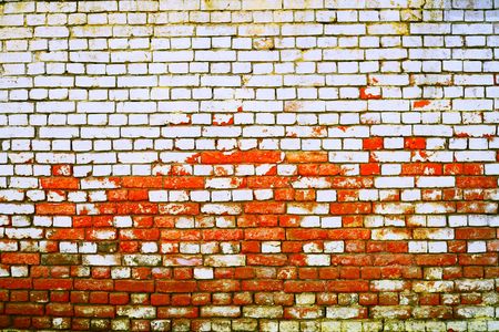 old brick wallの写真素材