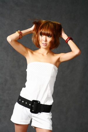 Beautiful Japanese Girlの写真素材
