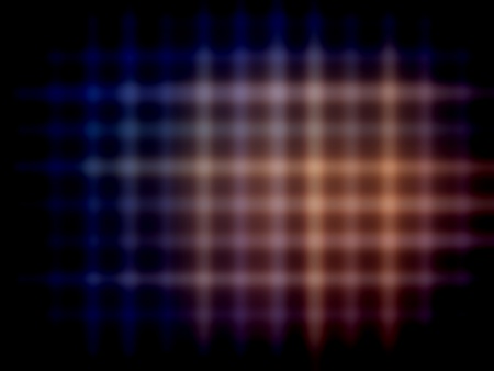 grungy dotted blurred background of colored lightsの写真素材