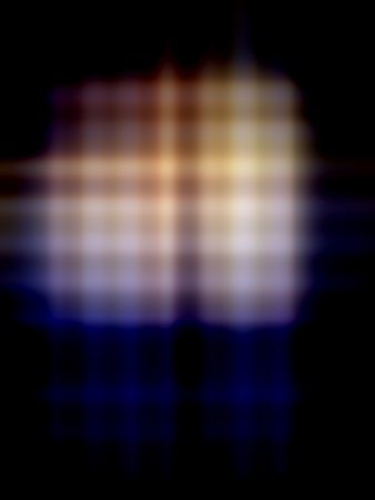 grungy dotted blurred background of colored lightsの写真素材