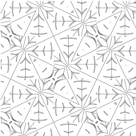 Grid on white Background. Vector Illustrationのイラスト素材