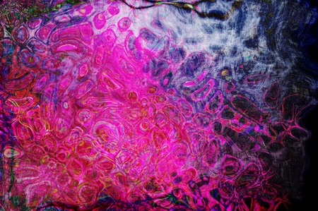 Watercolor abstract pattern. Computer generated illustration.の写真素材
