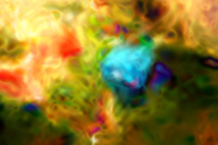 watercolor digitally painted art multicolored background