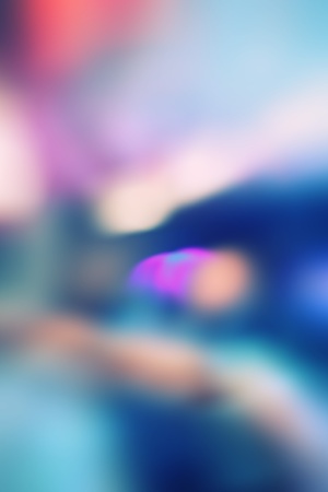 Decorative christmas background - defocused reflection of lights.