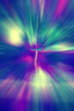 Color Bokeh  against a dark background for use at graphic design
