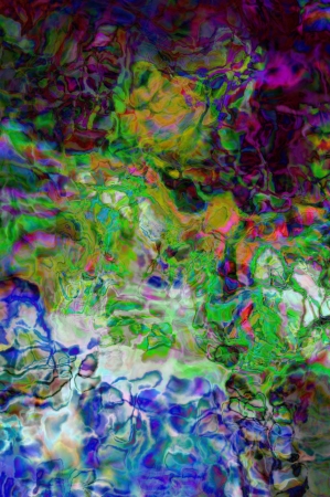 abstract background, color painted bended lines mixed colors