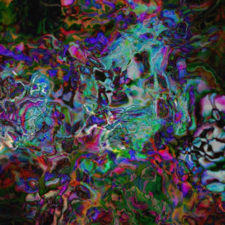 Abstract artistic Background forming by blots of paintsの写真素材