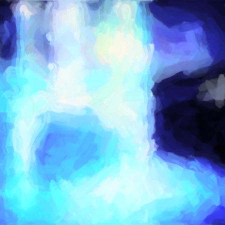 abstract watercolor background paper design of bright color splashes in mixed coloursの写真素材