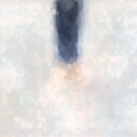 abstract watercolor background paper design of bright color splashes in yellow red warm color , modern art painted canvas of old faded vintage grunge background texture atmosphereの写真素材