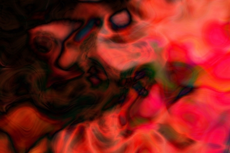 Abstract colourful background with swirl waves. Raster illustration