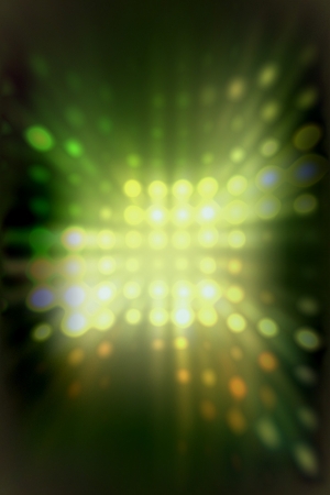 light dots background abstract greenの写真素材
