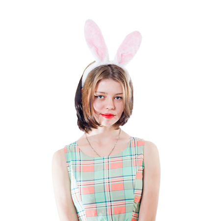 bunny girl の写真素材