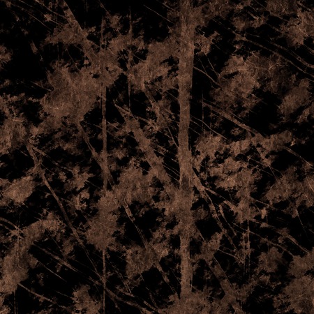 Art grunge vintage paper textured background with inkblots and stripes sepia colouredの写真素材