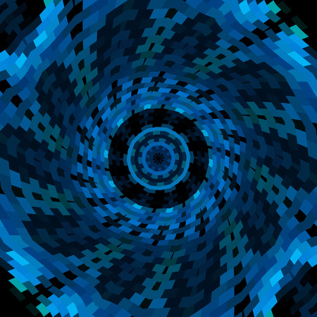 Vector swirl of blue colorのイラスト素材