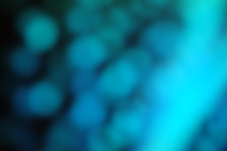 Blue blurred defocused bokeh lightsの写真素材