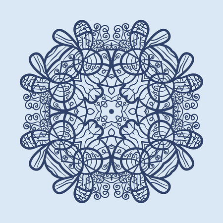 Mandala Print.のイラスト素材