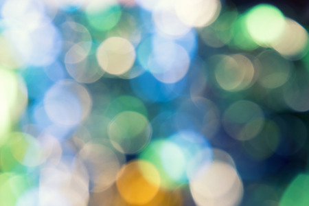 defocused bokeh lights of mix colors background
