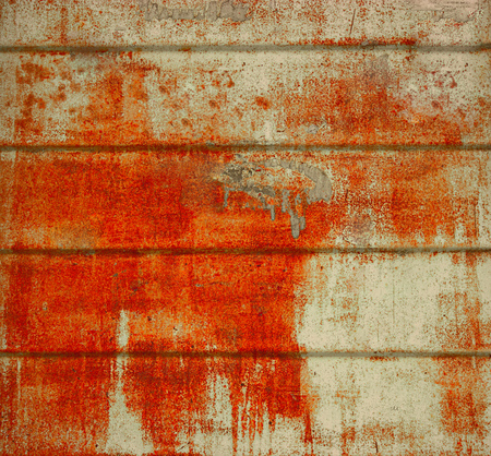 Corrosion on construction metal sheet backgroundの写真素材