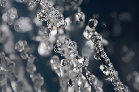 Water drops macro