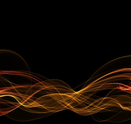 abstract fire lines with copyspaceの写真素材