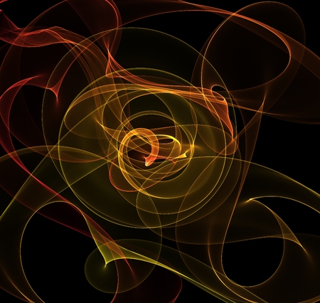flame background - abstract fire illustrationの写真素材