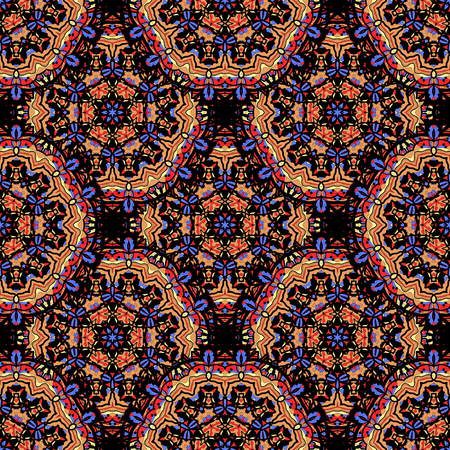 Oriental seamless background.の写真素材