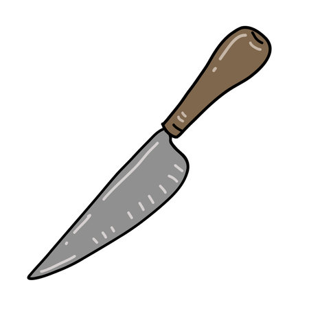 Knife for eatingのイラスト素材