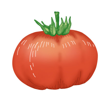tomatoes for cookingのイラスト素材