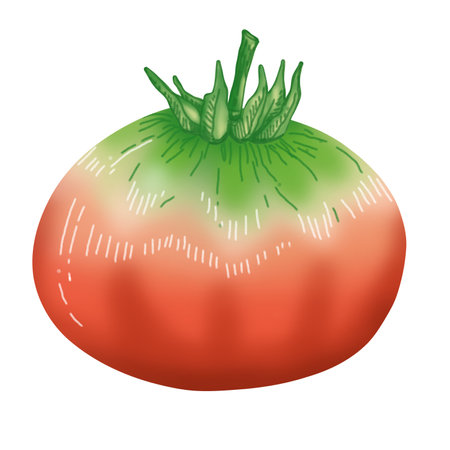 tomatoes for cookingのイラスト素材