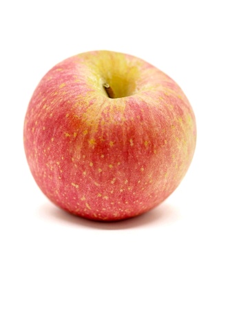 An apple on white background.の素材