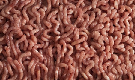Raw pork forcemeat for the backgroundの写真素材