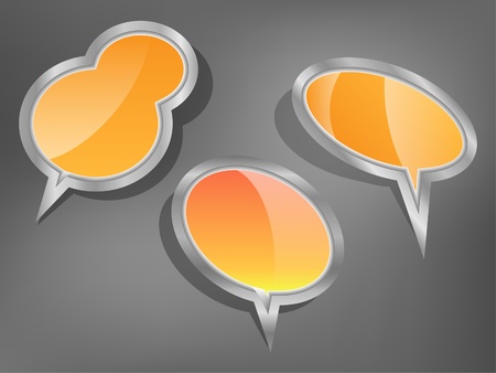 Speech bubblesのイラスト素材