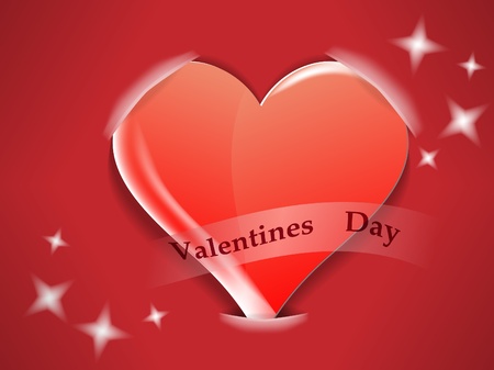 Valentine heartのイラスト素材