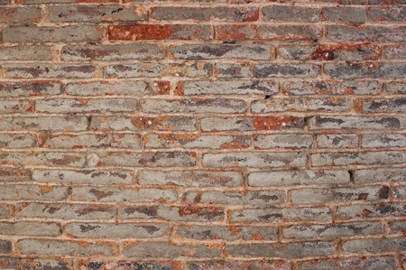 Old red brick wall texture