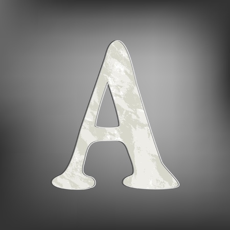 Letter Aのイラスト素材