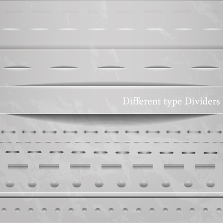 Web dividersのイラスト素材