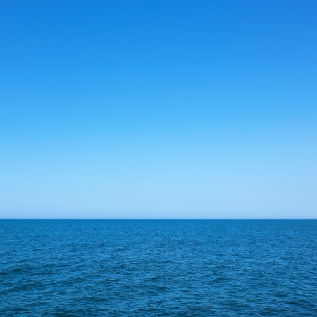 Sascape on the summer sunny dayの写真素材