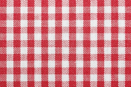 Lined white and green dining clothes