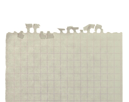 Part of spiral notepad sheetの写真素材