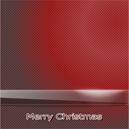 Red christmas background with glass bowのイラスト素材