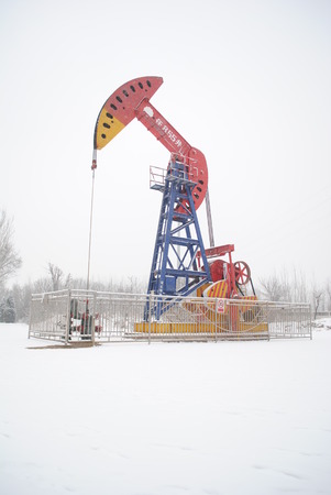 Oil wellのeditorial素材