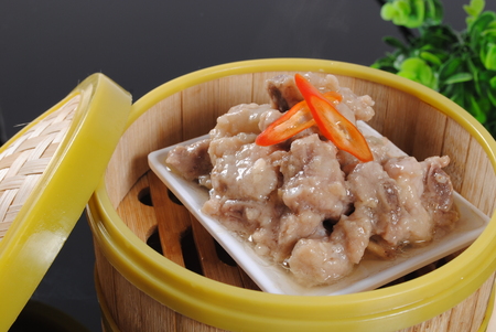 Steamed meatの写真素材