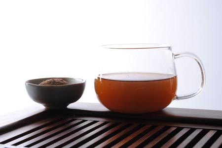 Close up view of tea setの写真素材