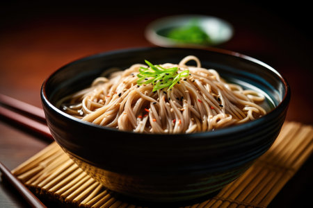 photo of soba japanese food photography Generated AIの素材