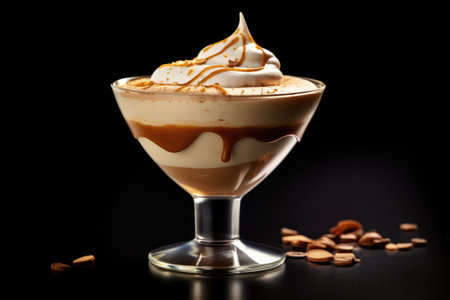 dalgona coffee Profesional advertising Food Photography AI Generatedの素材