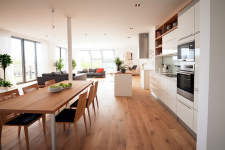 Open Plan Kitchen professional advertising food photographyの素材