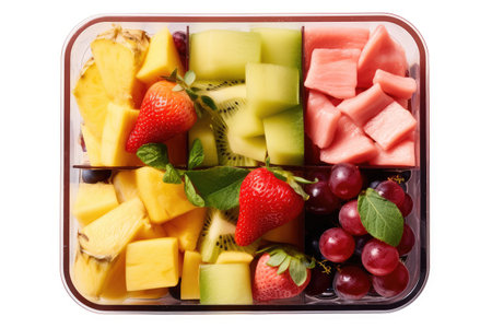 fruit salads professional advertising food photography AI Generatedの素材