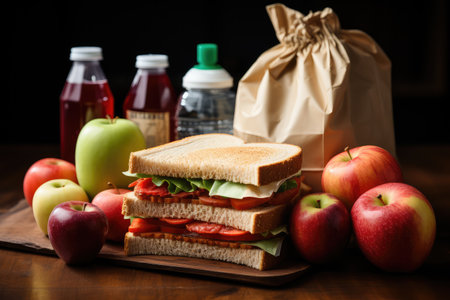 lunch box serving inspiration ideas professional advertising food photographyの素材