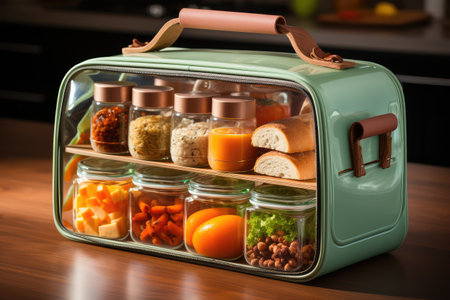 lunch box serving inspiration ideas professional advertising food photographyの素材